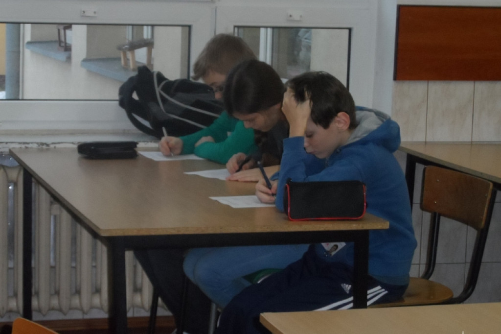 Uczniowie sprawdzali się w sudoku