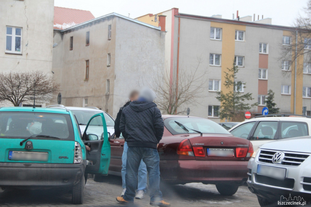 Kolizja na parkingu przy Urzędzie Miasta