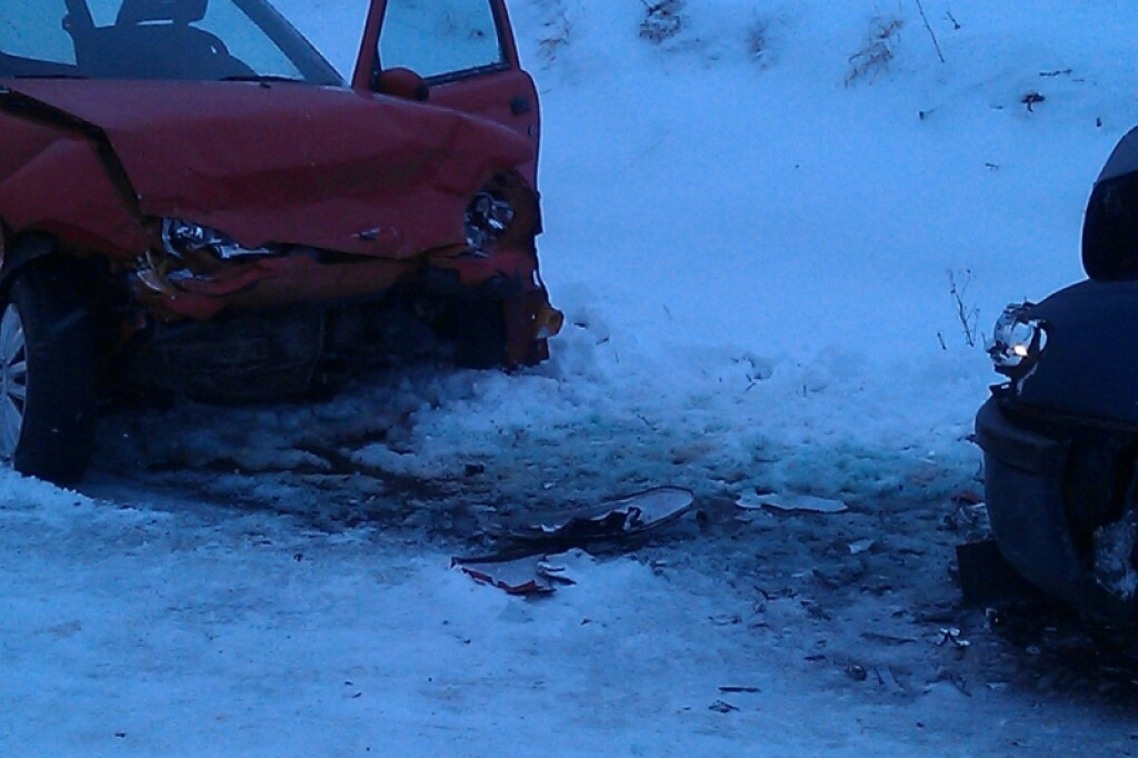 Czołowe zderzenie - Stępień - Drzonowo