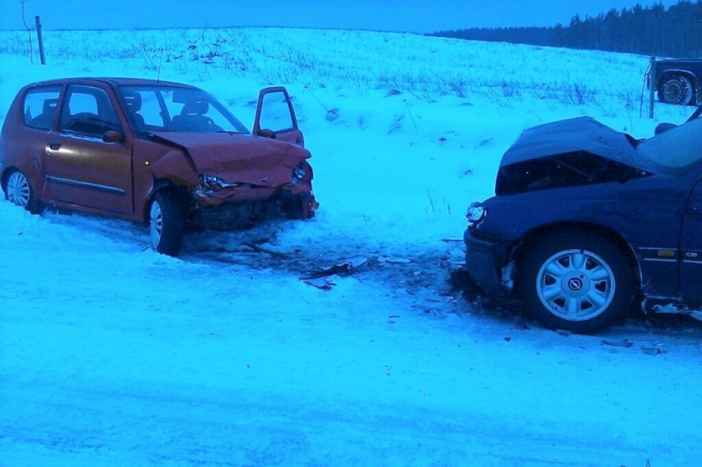 Czołowe zderzenie - Stępień - Drzonowo