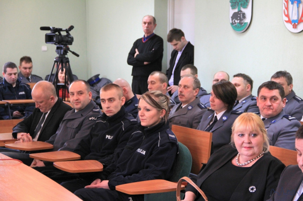 Roczna odprawa szczecineckiej policji