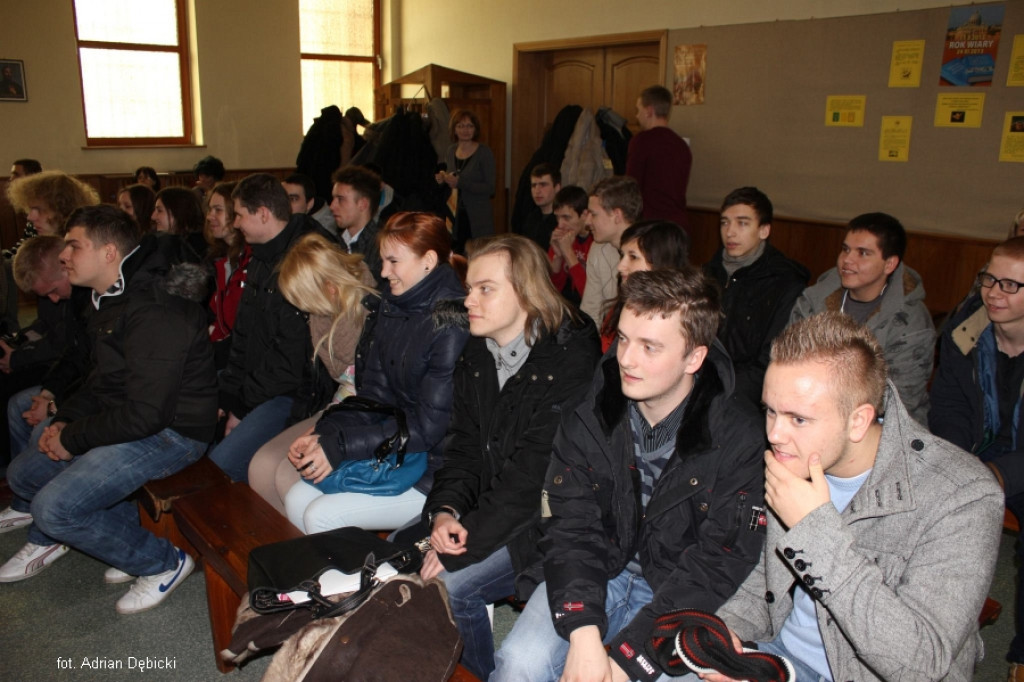 Żywa lekcja historii uczniów I LO