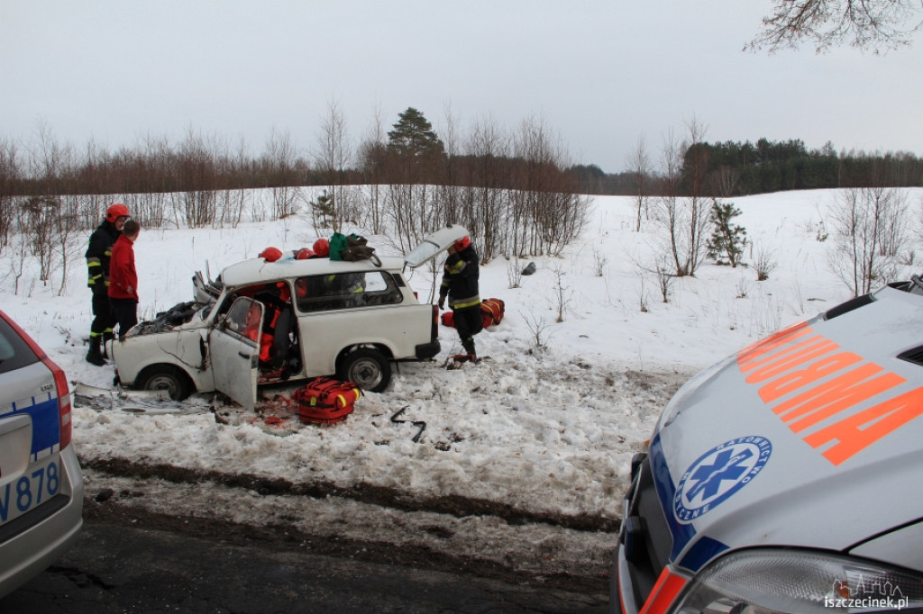 Wypadek na drodze krajowej nr 11