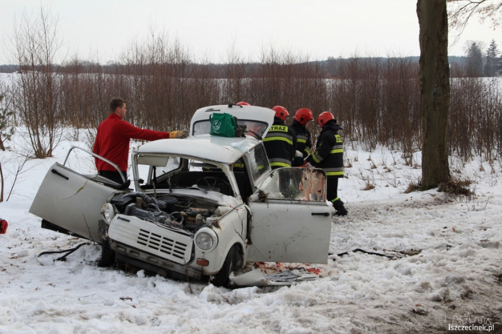 Wypadek na drodze krajowej nr 11