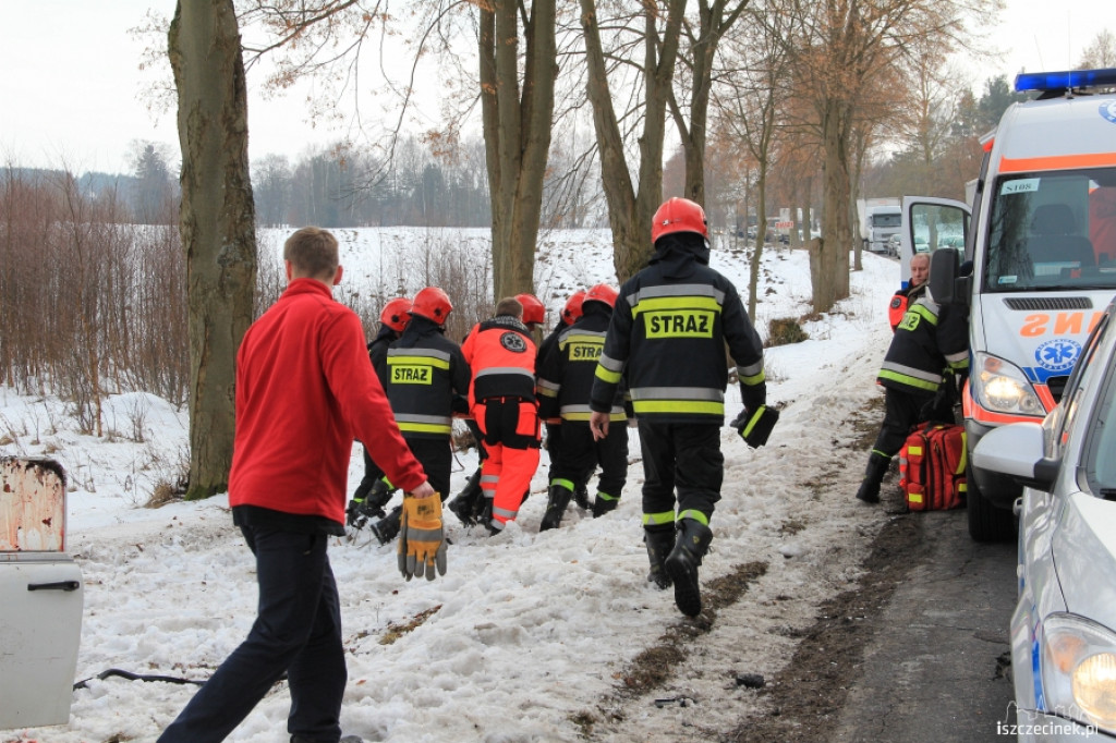 Wypadek na drodze krajowej nr 11