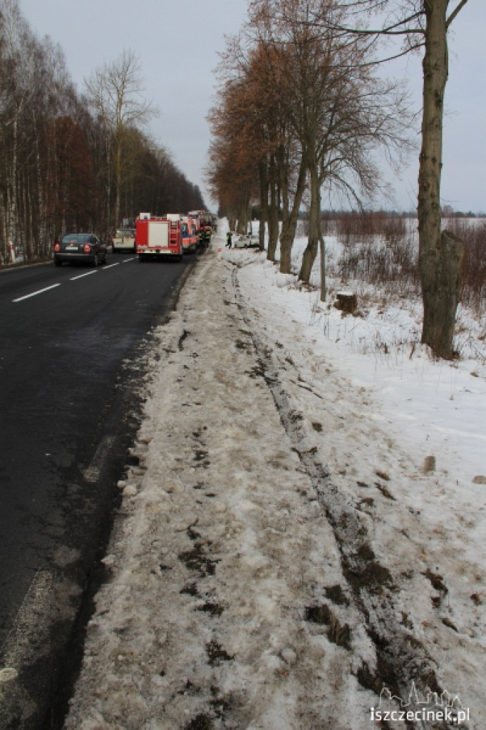 Wypadek na drodze krajowej nr 11