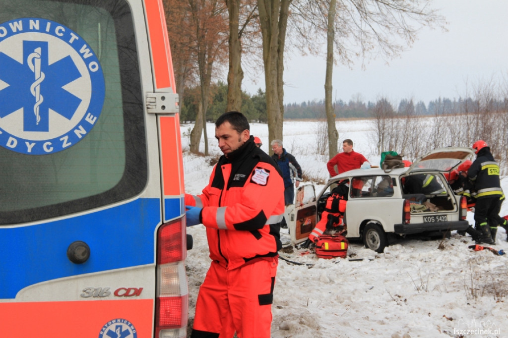 Wypadek na drodze krajowej nr 11