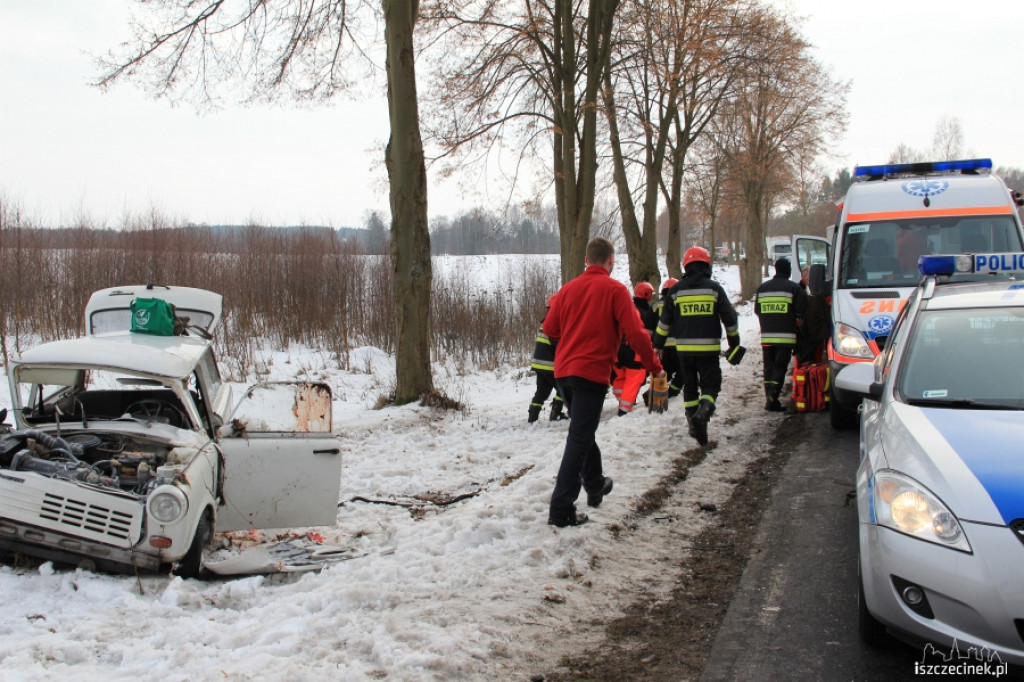 Wypadek na drodze krajowej nr 11