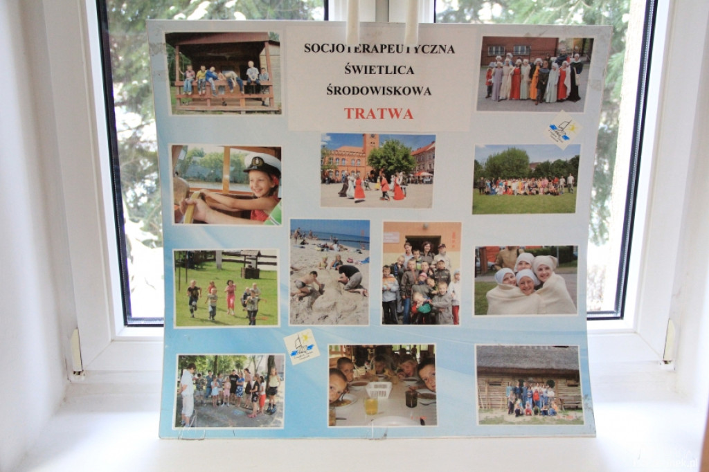 Wyremontowana świetlica i kampania 1%