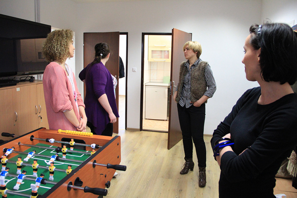 Wyremontowana świetlica i kampania 1%