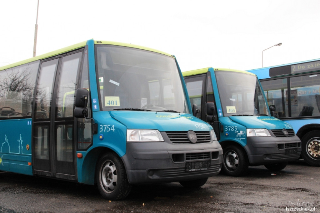 Holenderskie autobusy w Szczecinku