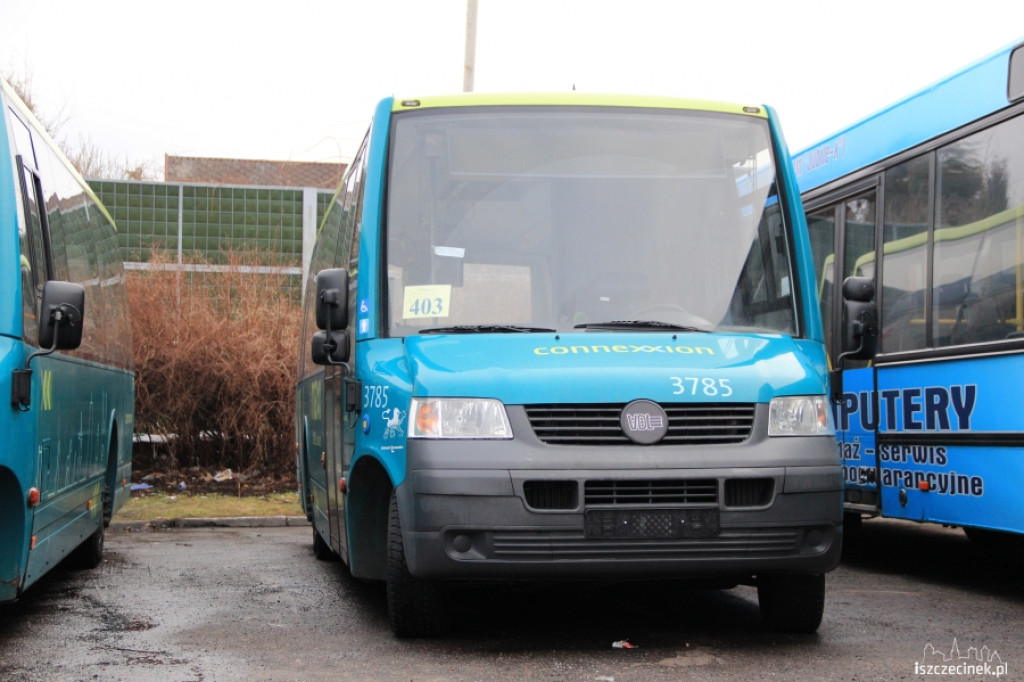 Holenderskie autobusy w Szczecinku