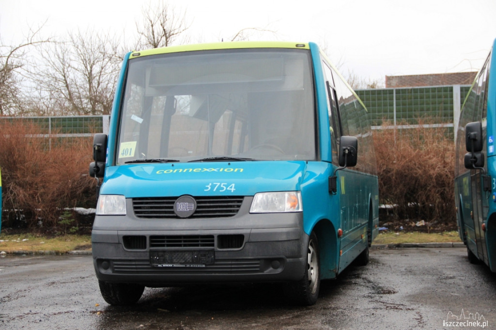 Holenderskie autobusy w Szczecinku