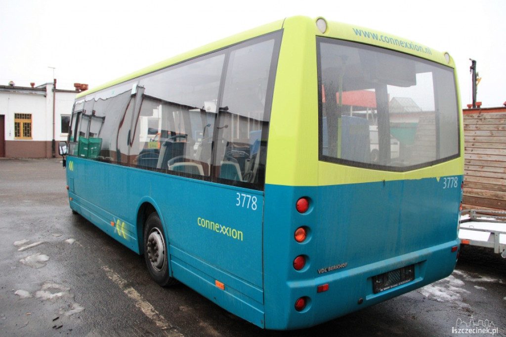 Holenderskie autobusy w Szczecinku