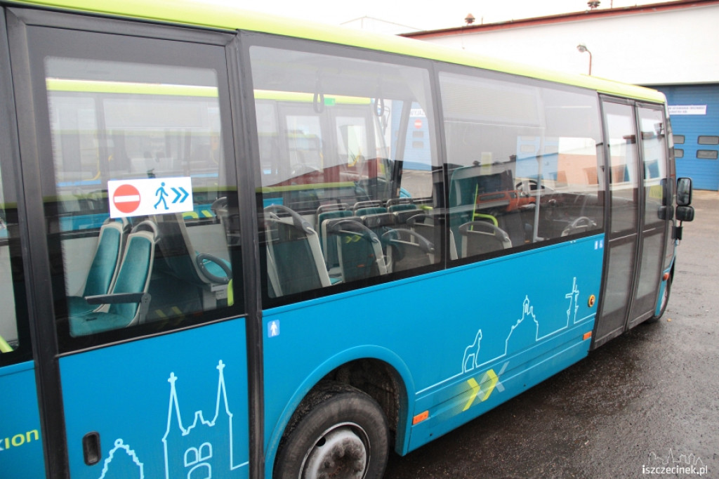 Holenderskie autobusy w Szczecinku