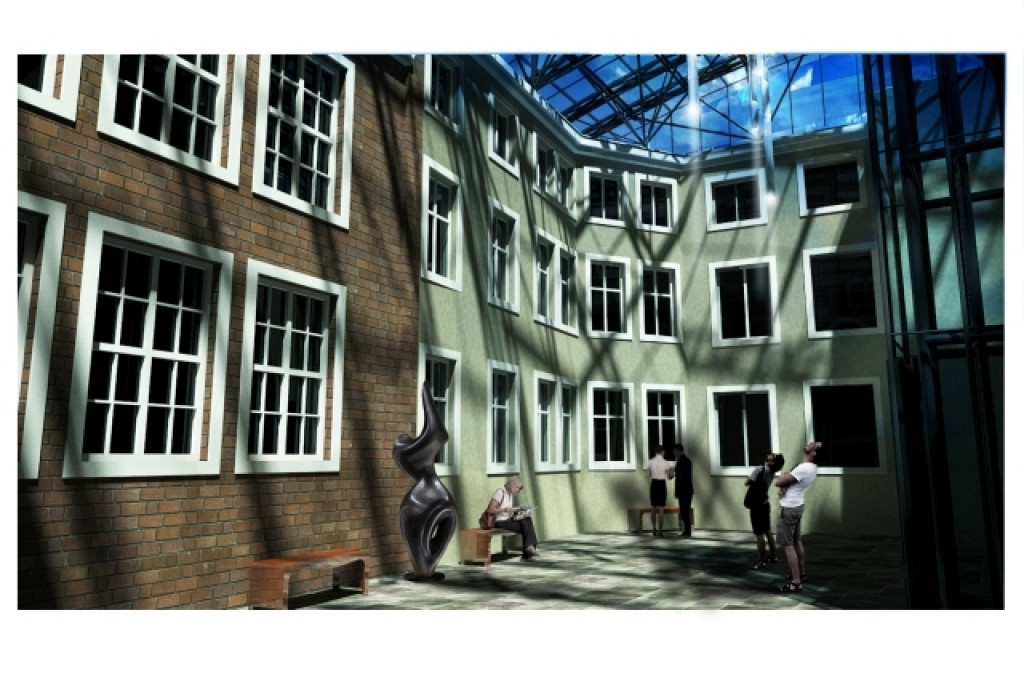 Szczecinecki ratusz - projekt Tomasz Wolanin