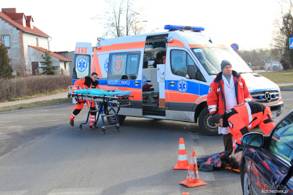 Potrącenie na obwodnicy Szczecinka