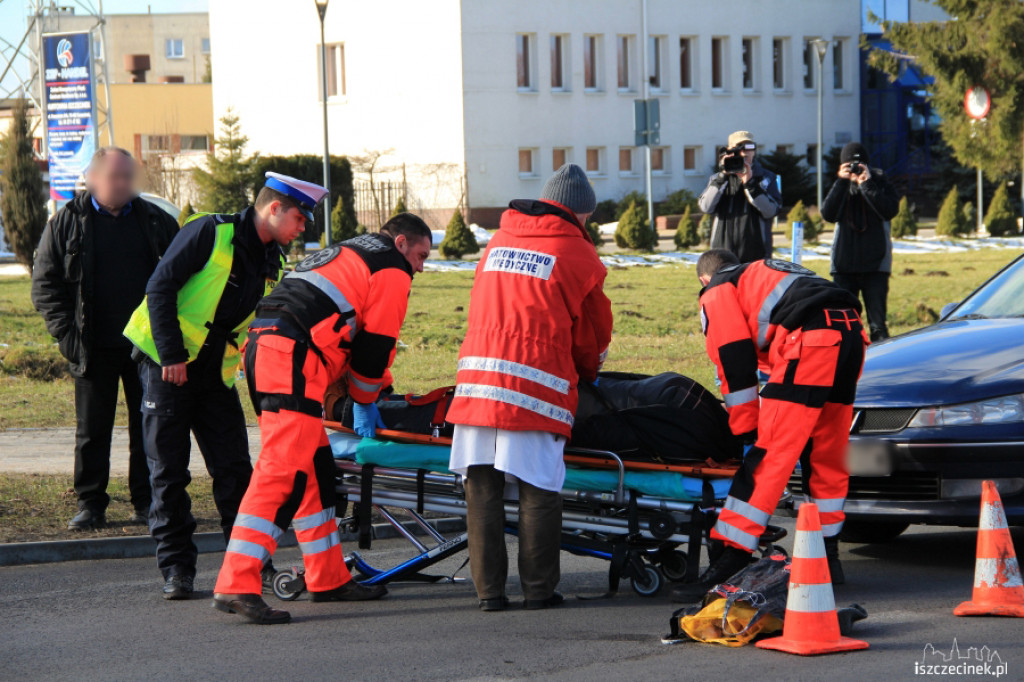 Potrącenie na obwodnicy Szczecinka