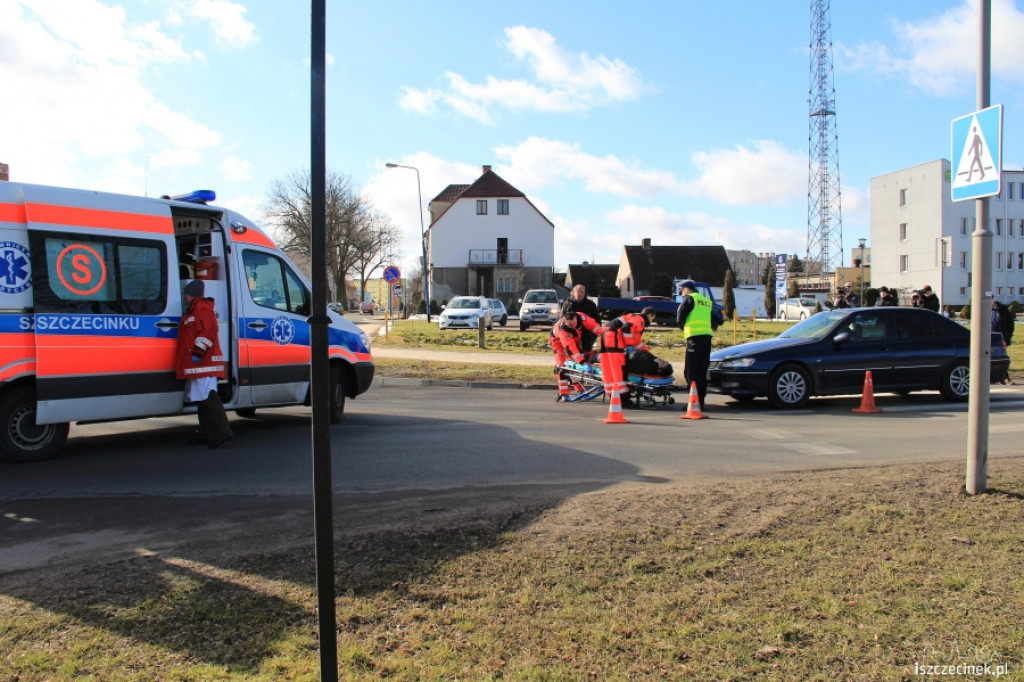 Potrącenie na obwodnicy Szczecinka