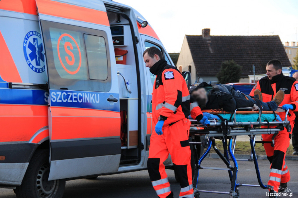 Potrącenie na obwodnicy Szczecinka