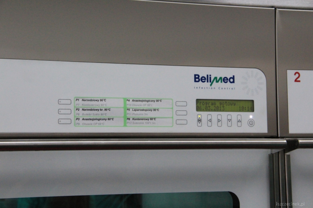 Nowa sterylizatornia w szczecineckim szpitalu