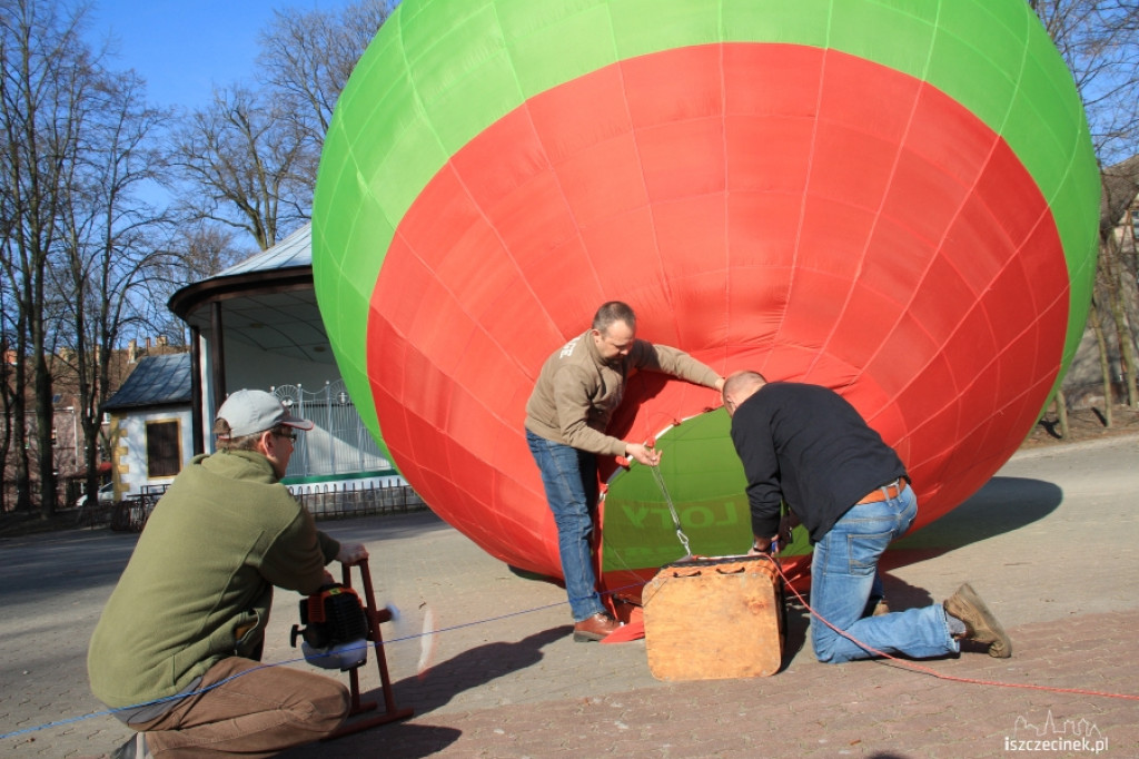 Pierwszy w Polsce zdalnie sterowany model balonu