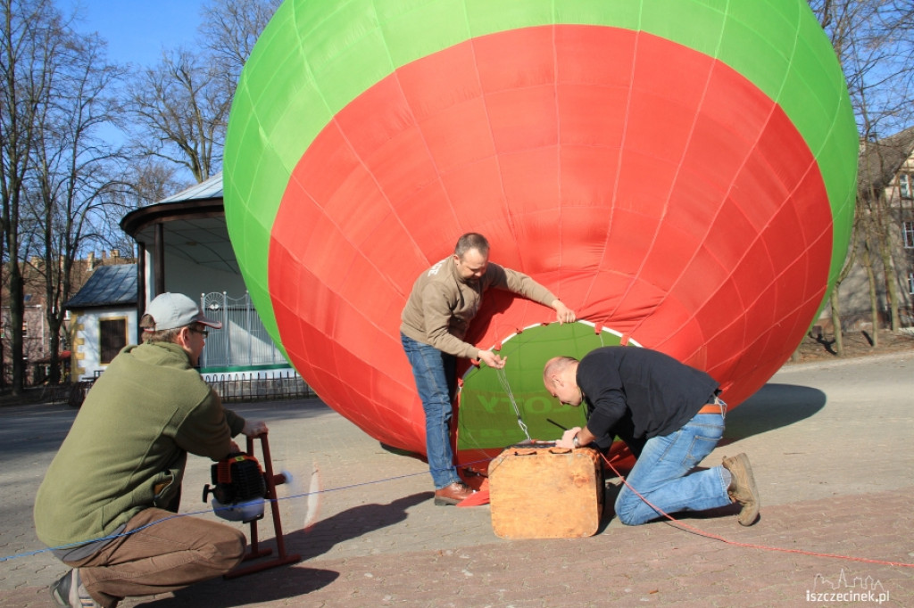 Pierwszy w Polsce zdalnie sterowany model balonu