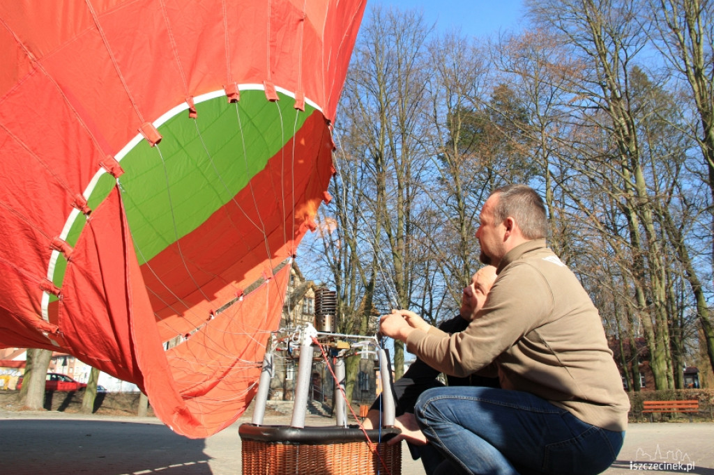 Pierwszy w Polsce zdalnie sterowany model balonu