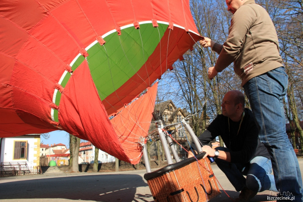 Pierwszy w Polsce zdalnie sterowany model balonu