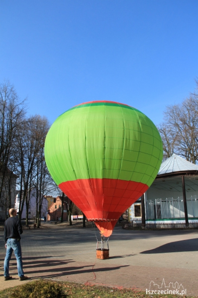 Pierwszy w Polsce zdalnie sterowany model balonu