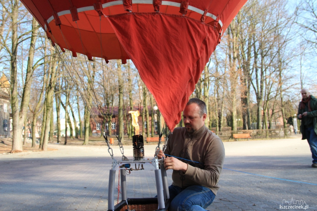Pierwszy w Polsce zdalnie sterowany model balonu