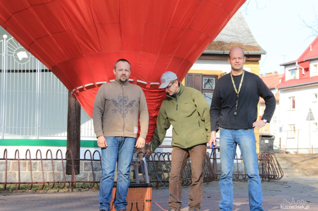 Pierwszy w Polsce zdalnie sterowany model balonu