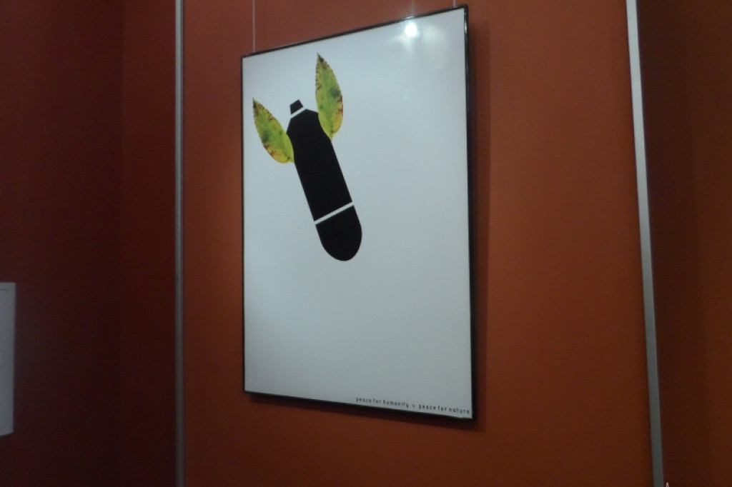 Wernisaż wystawy plakatów autorstwa Adama Klasy