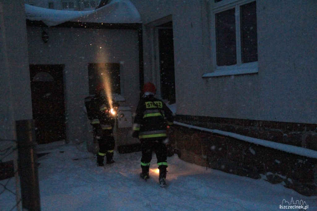 Pożar przy ul. Kochanowskiego