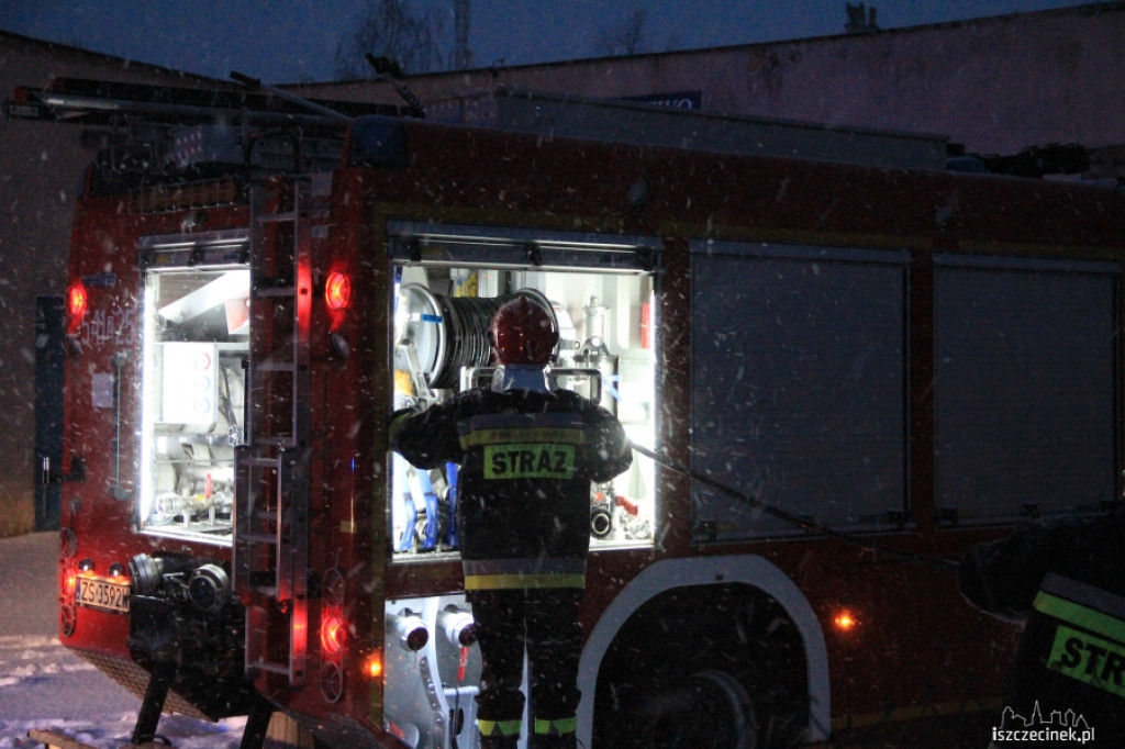 Pożar przy ul. Kochanowskiego