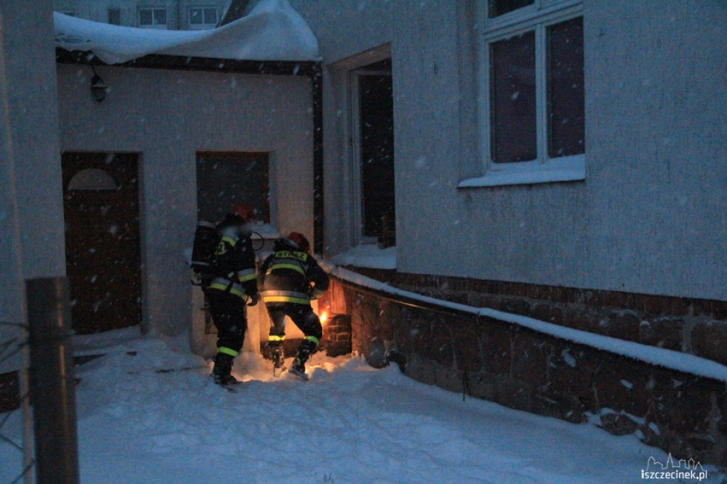 Pożar przy ul. Kochanowskiego