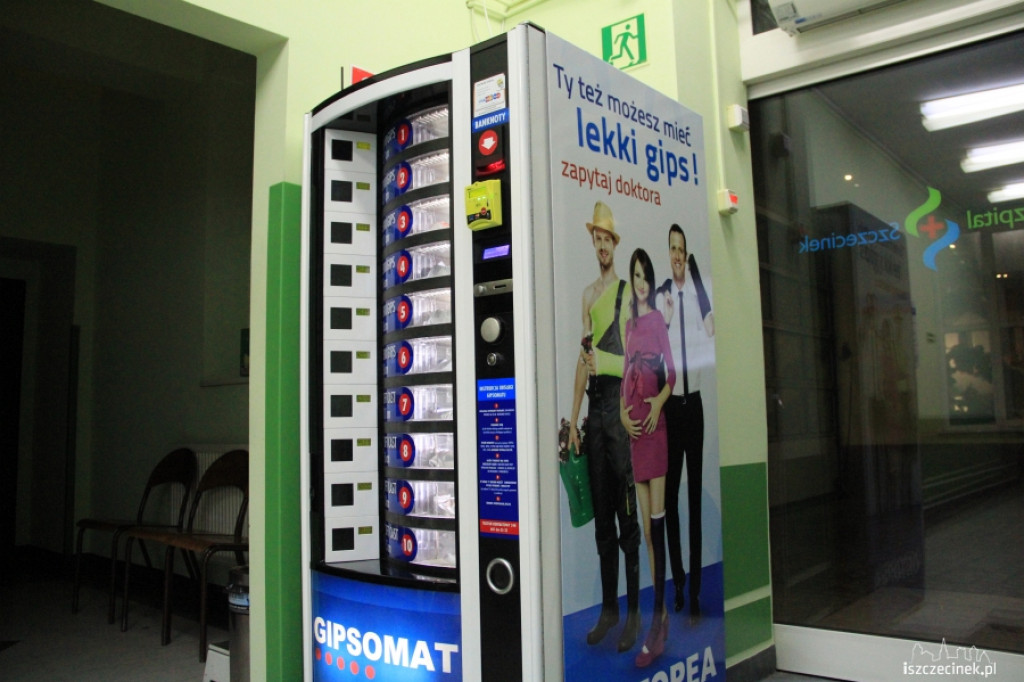 Gipsomat stanął w szczecineckim szpitalu