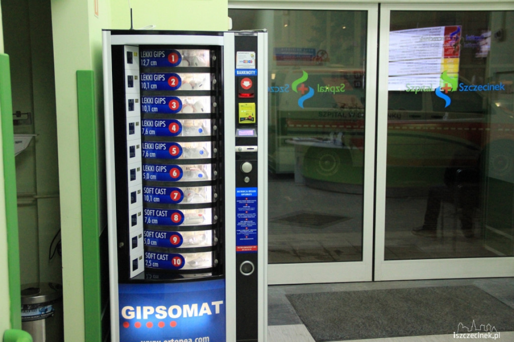 Gipsomat stanął w szczecineckim szpitalu