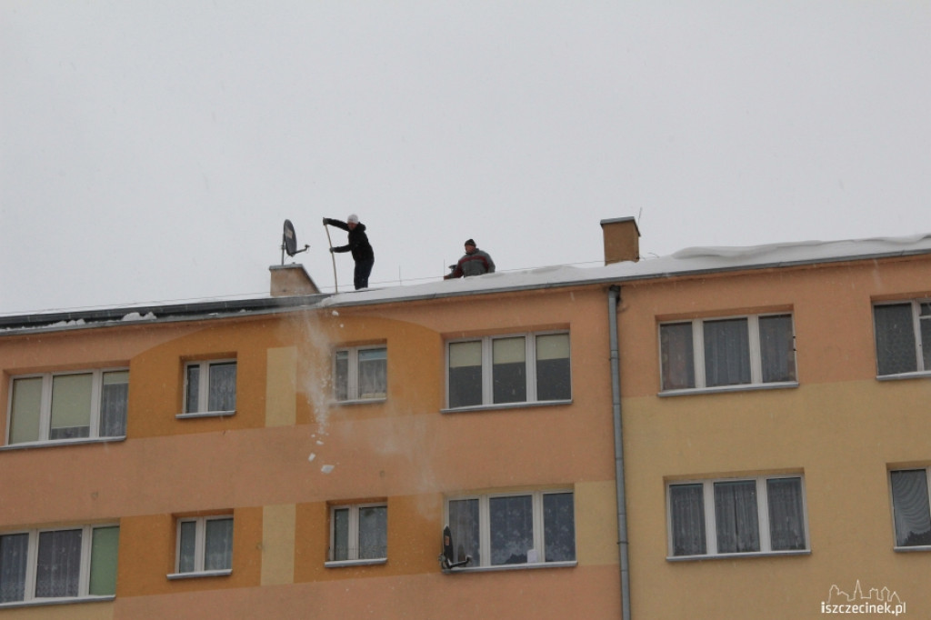 Odśnieżanie dachów