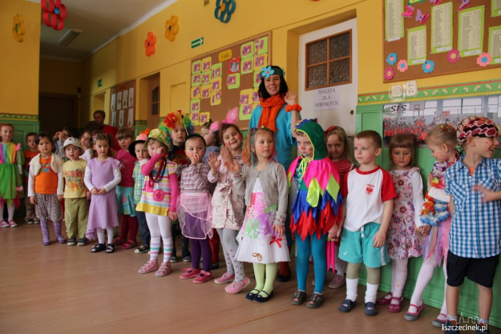 Pierwszy dzień wiosny w Niepublicznym Przedszkolu Miś