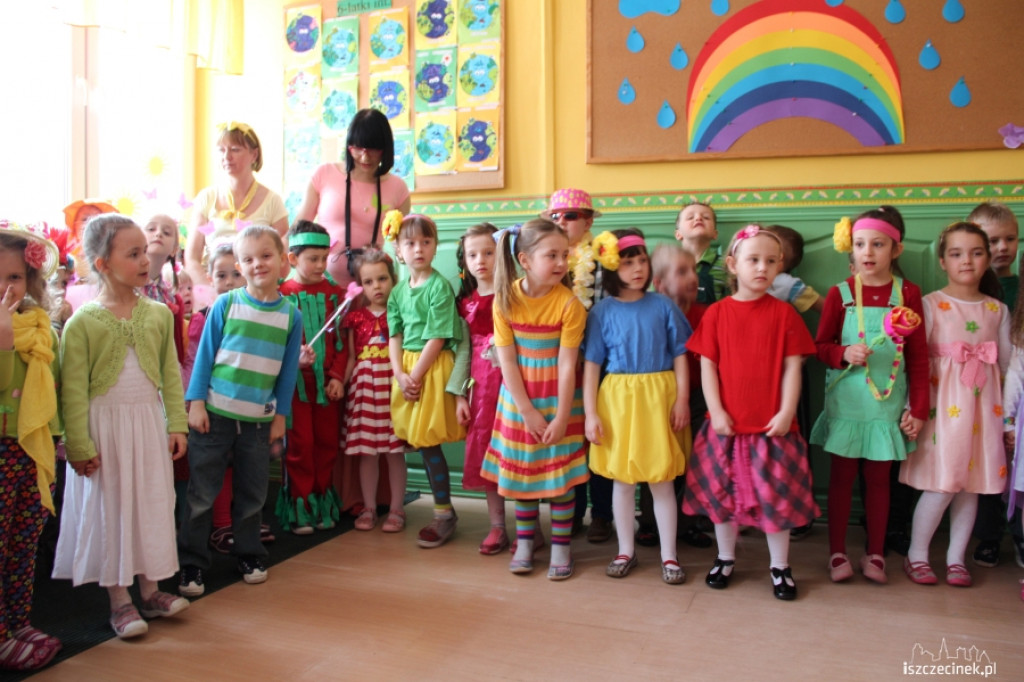 Pierwszy dzień wiosny w Niepublicznym Przedszkolu Miś