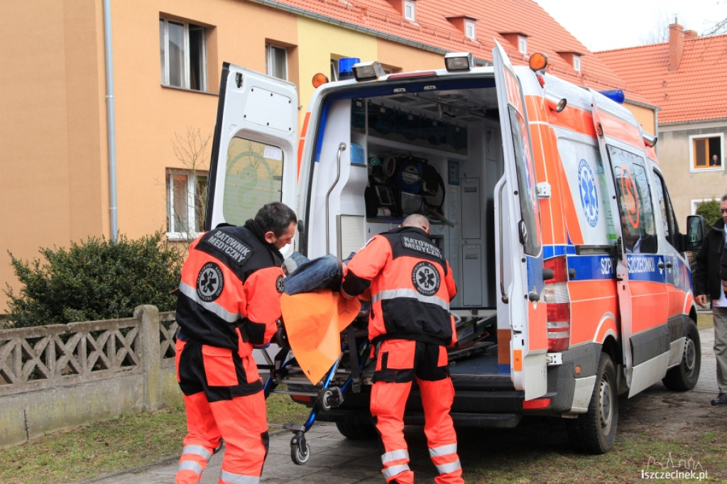 Pożar w mieszkaniu przy ul. Kosińskiego w Szczecinku