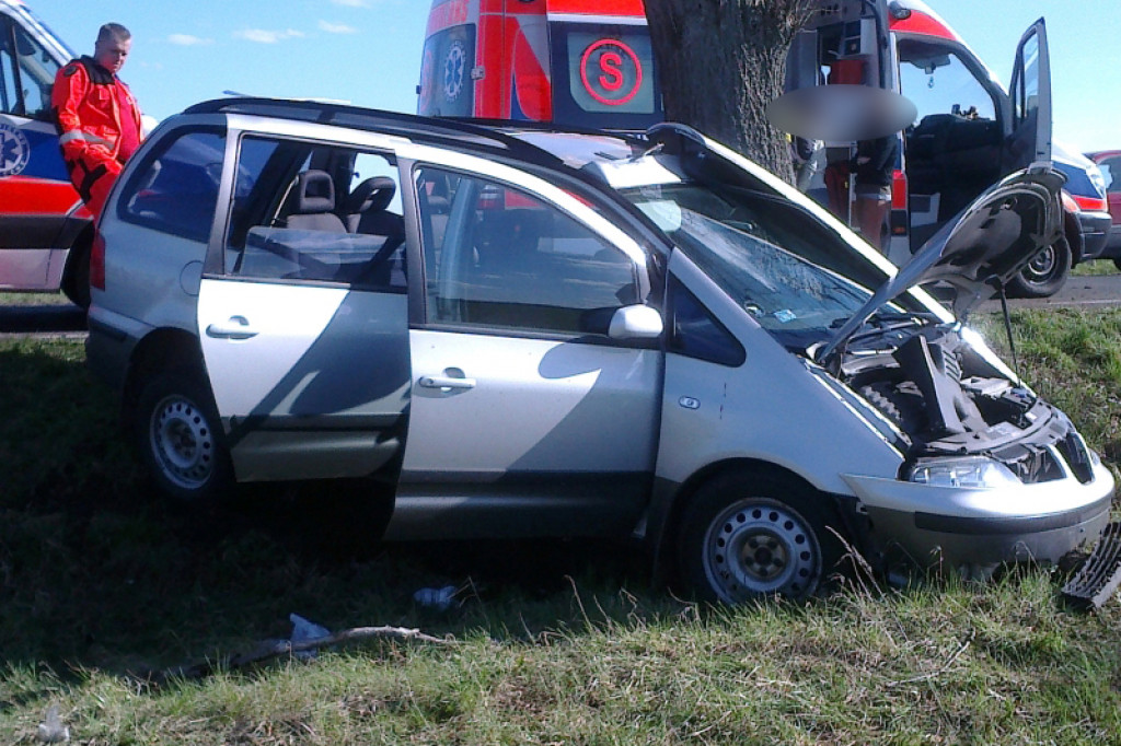 Seat wypadł z drogi