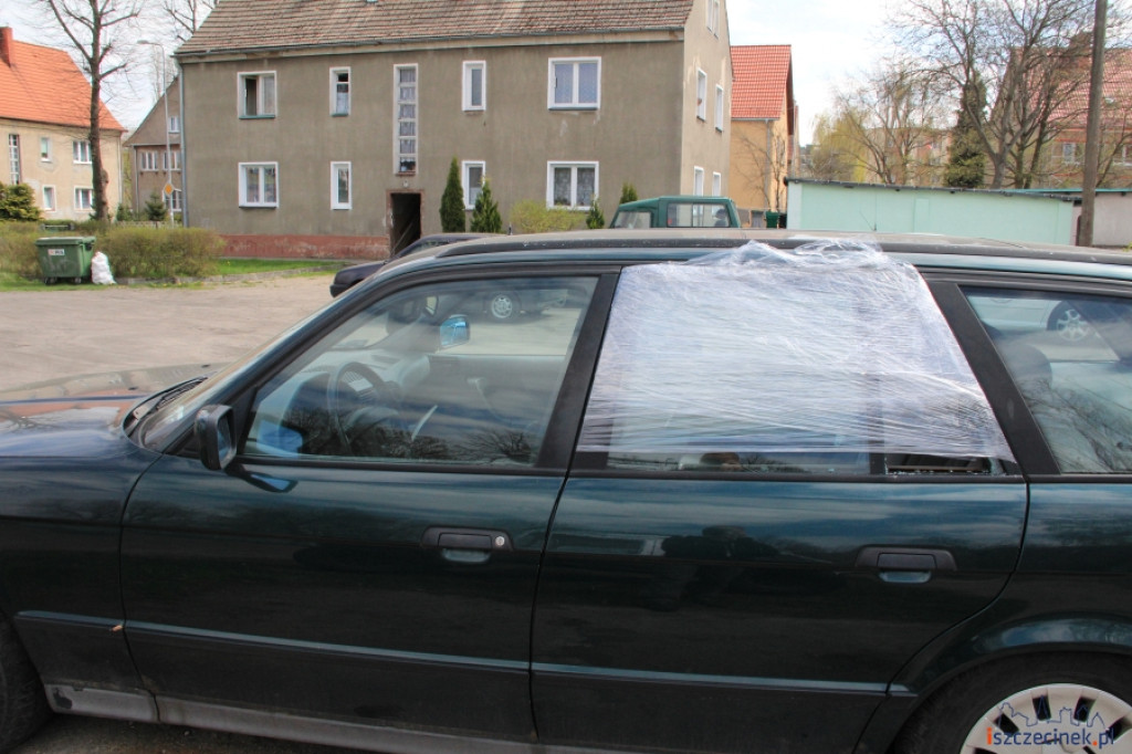 Włamania do samochodów na Polnej