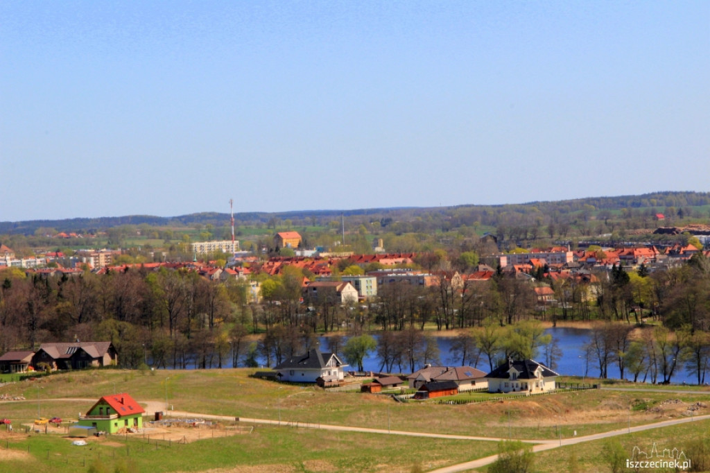Widok z wieży w Świątkach