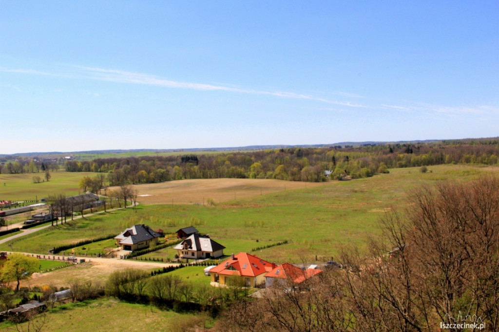 Widok z wieży w Świątkach