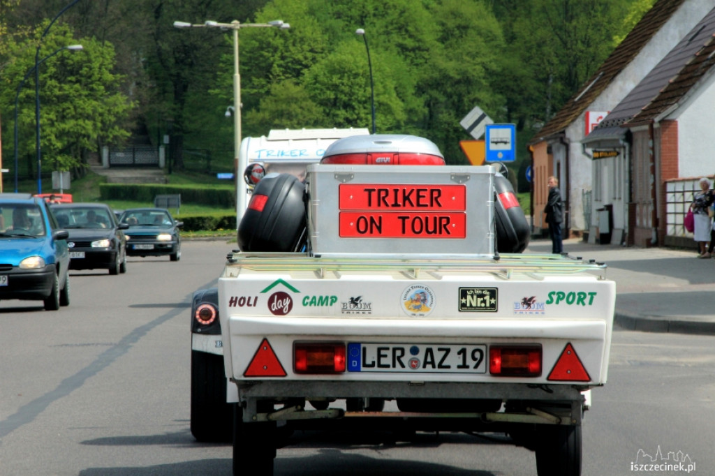 Indian Triker Olendurg przejazdem przez Szczecinek