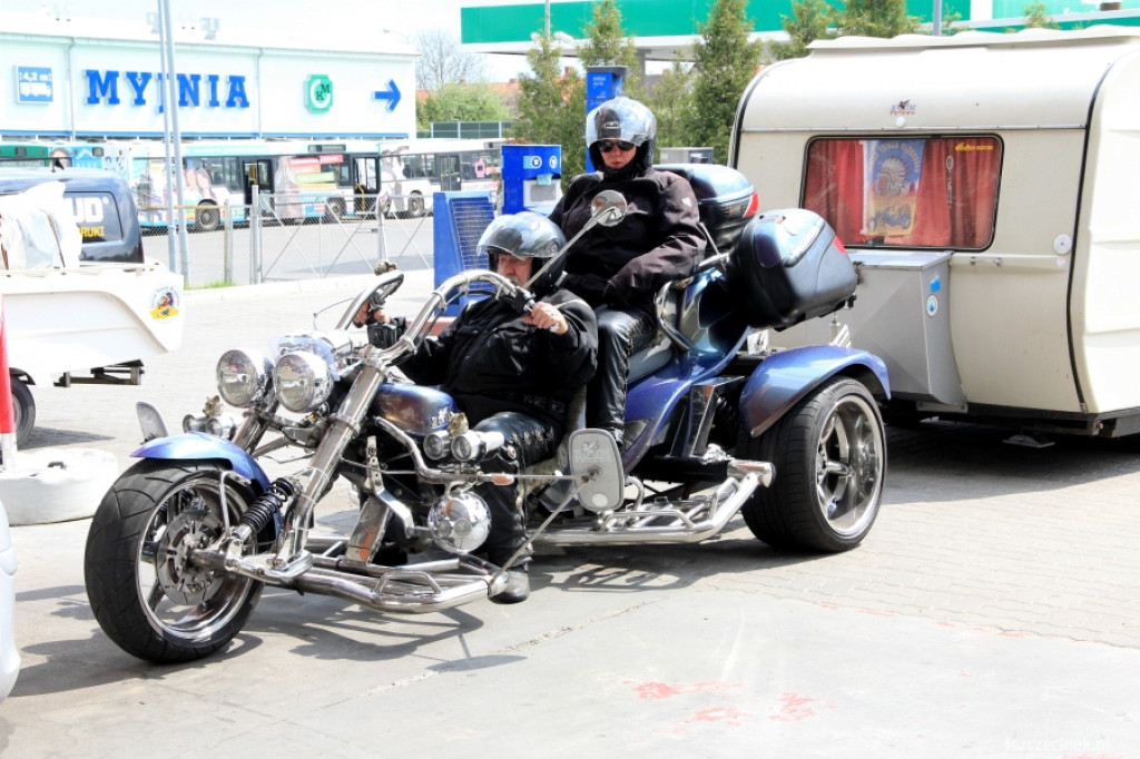 Indian Triker Olendurg przejazdem przez Szczecinek