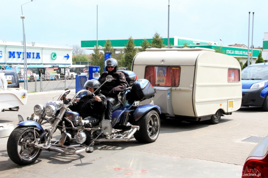 Indian Triker Olendurg przejazdem przez Szczecinek
