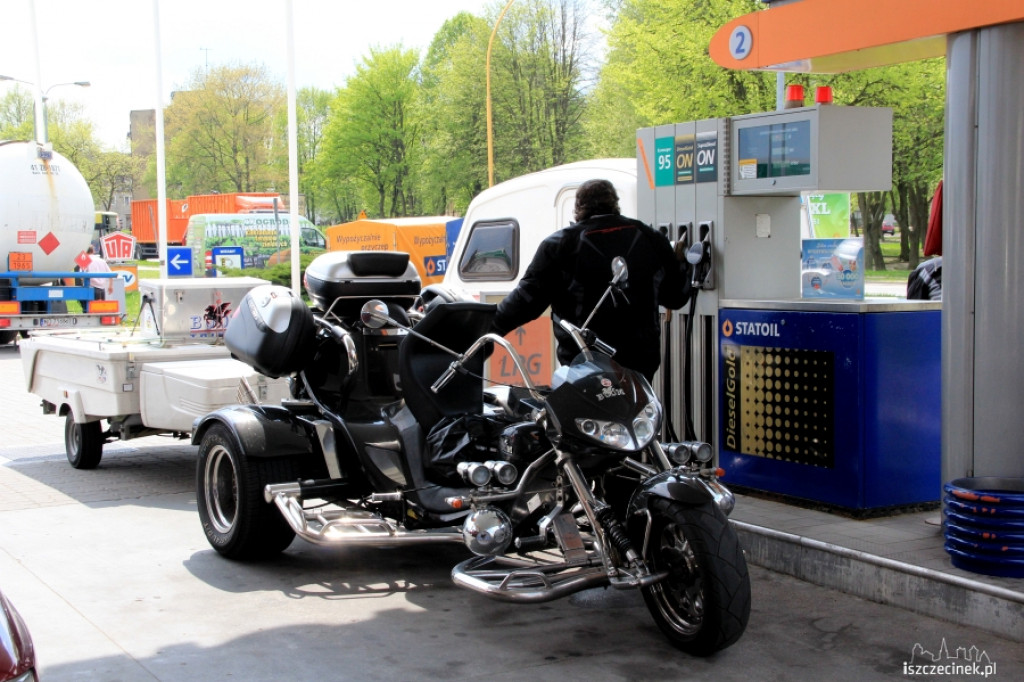 Indian Triker Olendurg przejazdem przez Szczecinek